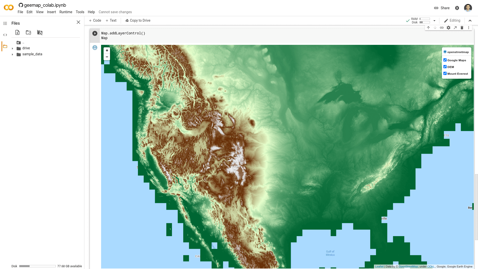 Earth Engine Tutorial #35: How to use geemap and Earth Engine in Google Colab