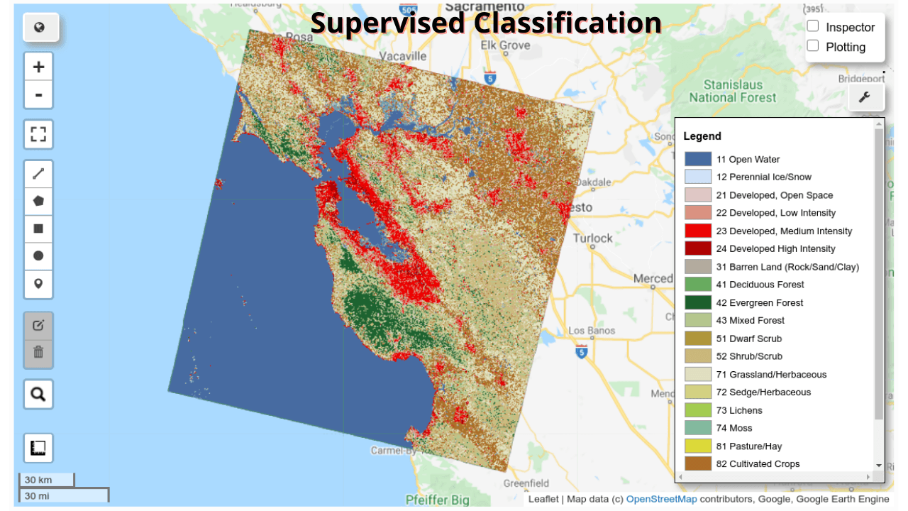 Earth Engine Tutorial #32: Machine Learning with Earth Engine - Supervised Classification