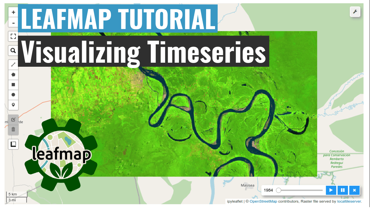 Visualizing satellite image time series interactively